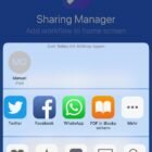 Links zu iCloud Dateien verschicken mit Workflow