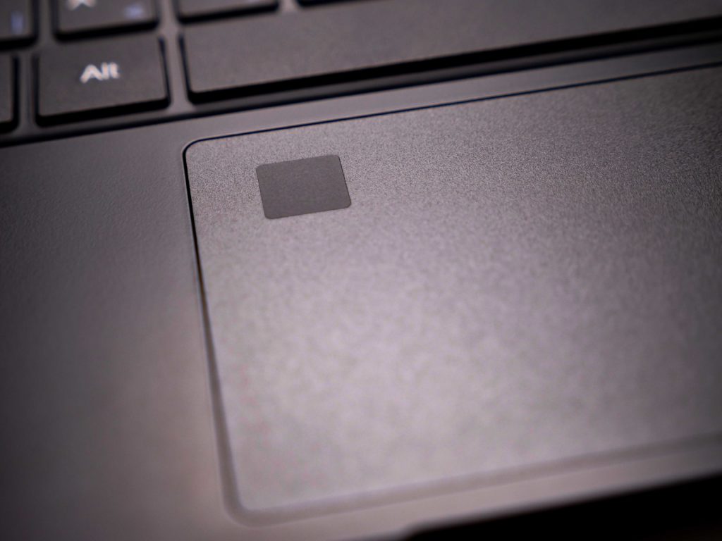 Das Windows Precision Trackpad mit integriertem Fingerprint Sensor